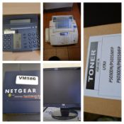1 x Lot Of IT Equipment Including Toners and Monitors - CL409 - Location: Wakefield WF16