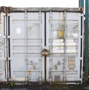 1 x 40ft Storage / Shipping Container Ref VM125 S8 - CL409 - Location: Wakefield WF16