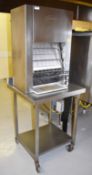 1 x Hatco Toast King Conveyor Toaster - 230v - Model TK-105E - Stainless Steel Exterior - Includes