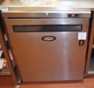 1 x Foster Undercounter Single Door Freezer With Stainless Steel Finish - Model LR150-A - H65 x