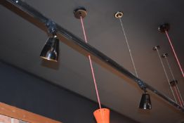 4 x JCC Track Lights With a Total of 38 x Spot Lights - CL499 - Location: London EN1 This lot will