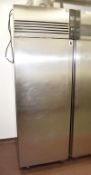 1 x Foster EcoPro G2 EP700M Single Door Upright Meat Fridge With Stainless Steel Finish - 600ltr