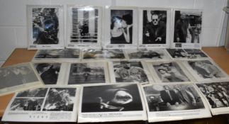 107 x Promotional Movie Photographs - 20 x 25 cms - Includes Various Pictures From 19 x Various