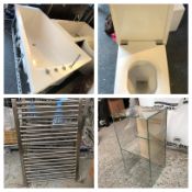 4-Piece Luxury Bathroom Set - NC1040 - CL380 - Location: Altrincham WA14 - NO VAT