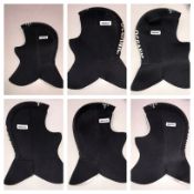 6 x New Pairs of Oceanic Diving Hoods - CL349 - Altrincham WA14