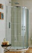 1 x Scudo 2 Door Quadrant 1200 x 800 x 1850mm - New & Boxed Stock - Ref: S6-GLASS005B