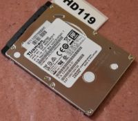 1 x Toshiba Laptop 500gb 2.5 Inch SATA Hard Drive - Tested and Formatted - HD119 - CL011 - Location: