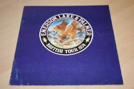 1 x Emerson, Lake and Palmer 1974 British Tour Programme Book - Ref MB137 - CL431 - Location: