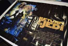 1 x Quad Movie Poster - STAR WARS RETURN OF THE JEDI - Special Edition 1997 Re-Release Film Poster -
