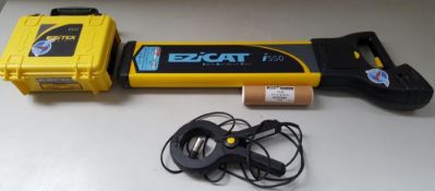 1 x Ezicat i550 Locator, Ezitex T100 Genny , Dual Frequency Sonde & Ezicat Signal Clamp - Ref R