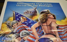 1 x Movie Poster - UP THE MILITARY - The Comedy That Takes The Lid off The Pentagon - Starring