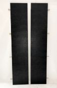A Pair of Crocodile Skin Design Wardrobe Doors- CL380 - Location: Altrincham WA14 - NO VAT