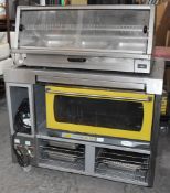 1 x Fri-Jado Mobile Cooking Station For Hot Foods - Includes Mobile Counter, Elena Cooking Oven