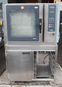 1 x Leventi Combimat Mastermind Steamer Oven - 6 Grid - 3 Phase - Includes Mobile Pedestal Base With