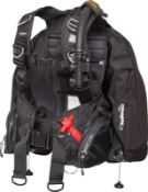 1 x New Large Zeagle BCD In Black - Ref: NS405 - CL349 - Location: Altrincham WA14