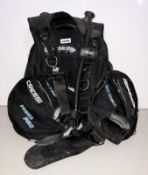 1 x XL Cressi Aero Pro Scuba BCD - Ref: NS369 - CL349 - Location: Altrincham WA14