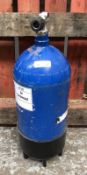 1 x Blue 232 BAR Scuba Air Cylinder - Ref: NS111 - CL349 - Location: Altrincham WA14