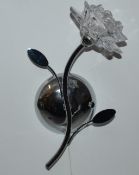 1 x Bellis 1 Light Wall Light Polished Chrome - CL364 - Ref: PAL Edin/2 12509 - Location: