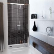1 x Synergy Vodas 8 - 1200mm Framed Sliding Door (8mm) - New & Boxed Stock - Ref: SY-VOD32 - CL406 -