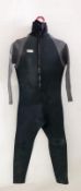 1 x Grey and Black Sola Thousand Island Diving Wetsuit - Ref: NS334 - CL349 - Location: Altrincham W