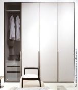 1 x LIGNE ROSET 'Ethan' Designer 3-Drawer, 4-Door Modular Wardrobe With LED Lighting - RRP £6,284
