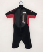 1 x New Junior Red and Black Turbo Wetsuit Factory - Ref: NS350 - CL349 - Altrincham WA14