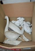 Box Of Assorted Garden Ornaments - Ref: BLT382 - CL011 - Location: WA14 - Total RRP £307.91