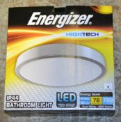 1 x Energizer High Tech IP44 Bathroom Light - Brand New and Boxed - Ref: J - CL323 - Location: Altri