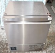 1 x Williams Single Door Under Counter Fridge - Model H5UC R2 - H82.5 x W65 x D65 cms - Stainless