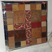 1 x Chrome Framed Herbs & Spices Artwork - Ref LD111