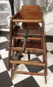 3 x Children's Wooden Highchairs - Ref PA132 - CL463 - Location: Newbury RG14