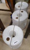 3 x Parasol Base Holders - Ref PA211 - CL463 - Location: Newbury RG14