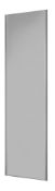 1 x VALLA 1 Sliding Wardrobe In Light Grey With Grey Lacquered Steel Profiles - CL373 - Ref: NC220 -