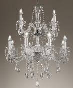 1 x New In Box Chelsom Ballroom Сhandelier BR/507/8+4 - CL001 - REF290/A31 - Location: Altrincham