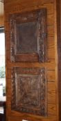 2 x Indian Wood Decorative Wall Plaques - Size 43 x 34 cms - Ref C790 - From Mexican Themed
