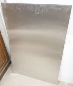 1 x Stainless Steel Splashback Panel - Ref PA - CL463 - Location: Newbury RG44