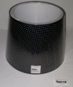 14 x Chelsom Pinhole Lamp Shade In Black 30cm - Ref: Ref718