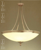 1 X CHELSOM SIENA LARGE ORNATE PENDANT CEILING LIGHT FITTING FINISHED IN