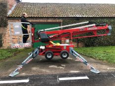 Cherry Picker, Access Platform, Spider Lift, 4 Wheel Drive, Avant Leguan 12.5 Metre