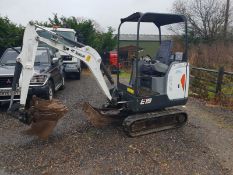 Bobcat E19 Mini Digger Excavator 2015