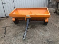 Salt/Grit Spreader Trailer Epoke ITM60, 6 Foot Wide, Fast Tow