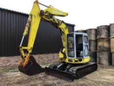 Sumitomo SH65U Zero Swing Rubber Tracked Excavator with Knuckle Boom