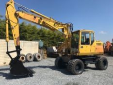 Komatsu PW170 Wheeled Excavator Digger
