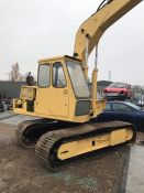 1976 13 Ton Hymac 580c Scrap Handler With Grab