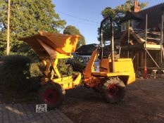 Thwaites 1.5 Ton High Tip Swivel Dumper
