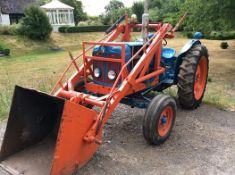 1956 Fordson Major Loader