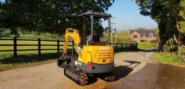 2017 CASE CX18C Mini Digger Excavator - 1.8 Tonne