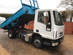 Iveco Euro Cargo 2012 12 Reg EEV 7.5 Ton Tipper