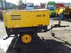 ATLAS COPCO XAS46 DIESEL COMPRESSOR DEUTZ ENGINE