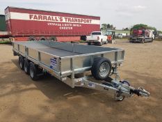 ifor williams trailer tri axle LM166